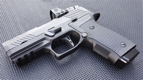 It not only helps absorb recoil, but the beaver tail positions the gun in the hand like the P-Series Elite pistols. . Sig p320 axg pro upgrades